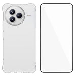WANLONFENG För Xiaomi Civi 5 Pro 5G Skal WL-serien 2.0mm TPU mobilskal med Härdat Glasfilm