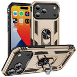 For iPhone 18 Pro Max / 17 Pro Max Case PC + TPU Phone Cover with Kickstand