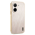 KADEM For Xiaomi Redmi A5 NFC (EU) (173.45mm) Case Electroplating Silk Texture PU + TPU Phone Back Cover