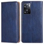For Oppo A57s 4G / A57e 4G / A57 4G PU Leather Magnetic Auto Closing Anti-drop Case Phone Wallet Stand Protective Cover