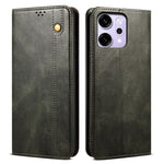 For Oppo Reno14 Pro 5G (Global) Case Crazy Horse Texture Waxy Leather Wallet Stand Phone Cover