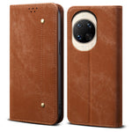 For Huawei nova 14 Pro 5G Case Jeans Cloth Texture Anti-Scratch Leather Stand Phone Cover