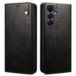 For Samsung Galaxy A18 5G / A18 4G / A17 5G / A17 4G Case Crazy Horse Texture Waxy Leather Wallet Stand Phone Cover