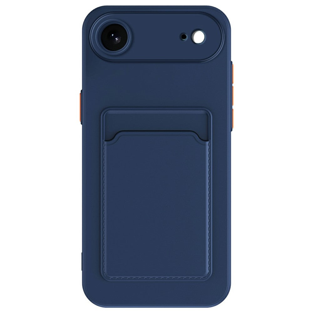For iPhone Air Case Flexible TPU Phone Cover with Back Card Slot