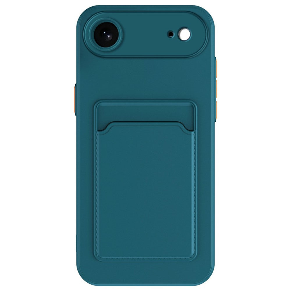 For iPhone Air Case Flexible TPU Phone Cover with Back Card Slot