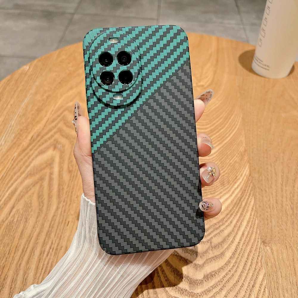 Huawei Nova 14 5G-skal Hårt PC-mobilskal Kolfibertextur Stötsäker