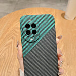 For Huawei nova 14 5G Case Hard PC Phone Cover Carbon Fiber Texture Drop Proof