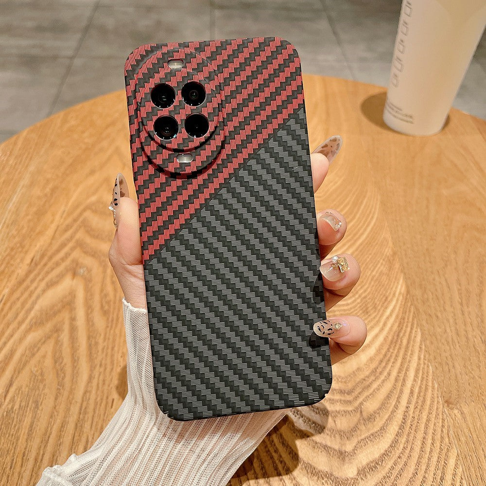 Huawei Nova 14 5G-skal Hårt PC-mobilskal Kolfibertextur Stötsäker