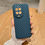 For Huawei nova 14 5G Case Hard PC Phone Cover Carbon Fiber Texture Drop Proof