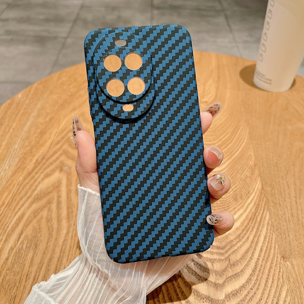 Huawei Nova 14 5G-skal Hårt PC-mobilskal Kolfibertextur Stötsäker