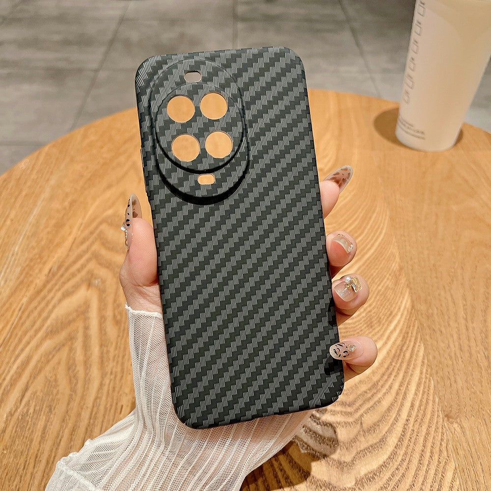 Huawei Nova 14 5G-skal Hårt PC-mobilskal Kolfibertextur Stötsäker