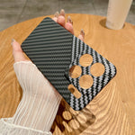 For Xiaomi 15S Pro Case Hard PC Phone Cover Carbon Fiber Texture Drop Proof
