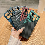 For Xiaomi 15S Pro Case Hard PC Phone Cover Carbon Fiber Texture Drop Proof
