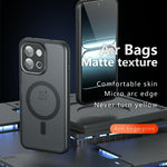 For OnePlus 13T 5G Magnetic Case TPU+PC Matte Phone Cover