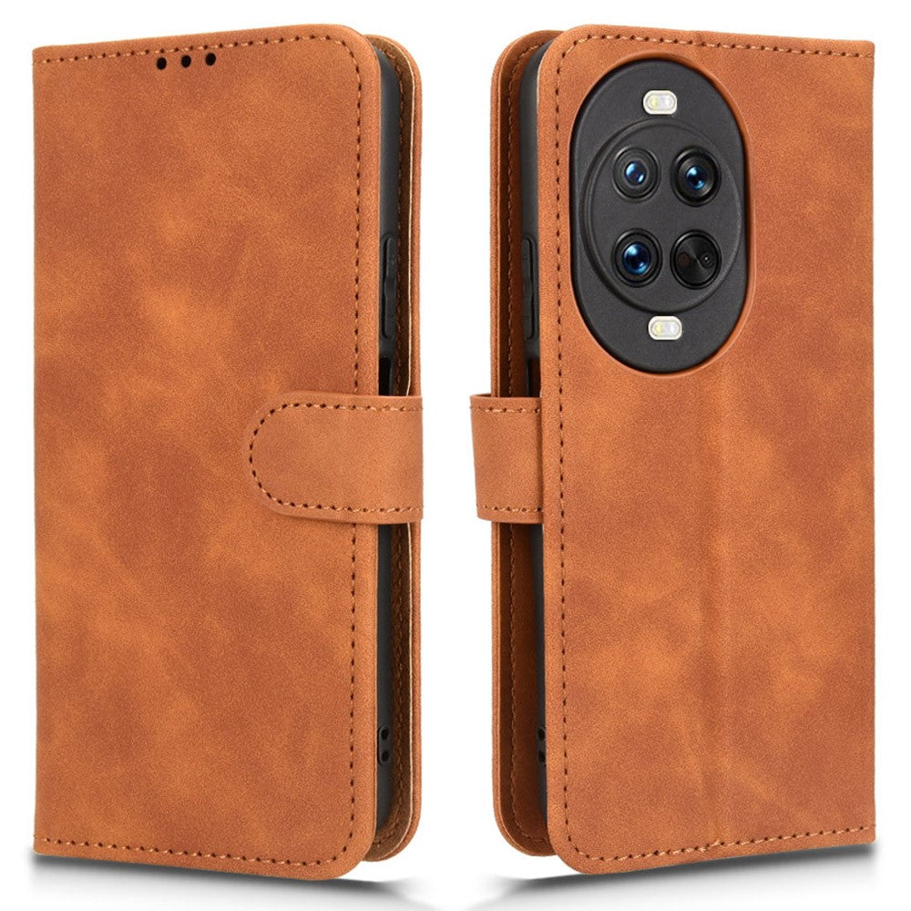 For Huawei nova 14 5G Leather Case Skin Feel Anti Drop Wallet Flip Phone Cover