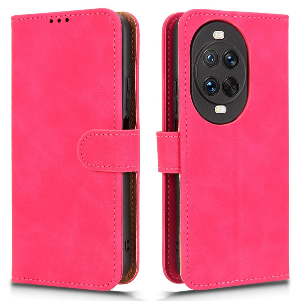 For Huawei nova 14 5G Leather Case Skin Feel Anti Drop Wallet Flip Phone Cover
