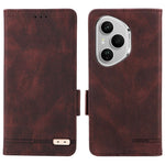 For Honor 400 Pro 5G (Global) Case Leather Wallet Flip Phone Cover with Hardware Decor