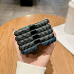 For Honor Power 5G Case Hard PC Phone Cover Carbon Fiber Texture Drop Proof
