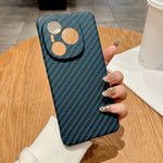 For Honor Power 5G Case Hard PC Phone Cover Carbon Fiber Texture Drop Proof