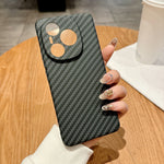 For Honor Power 5G Case Hard PC Phone Cover Carbon Fiber Texture Drop Proof