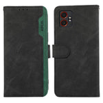 ABEEL For Samsung Galaxy XCover7 Pro Case Color Splicing Leather Flip Phone Cover RFID Blocking