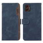 ABEEL For Samsung Galaxy XCover7 Pro Case Color Splicing Leather Flip Phone Cover RFID Blocking