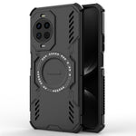 For Huawei nova 14 5G Magnetic Case Butterfly Armor Hollow Heat Dissipation PC + TPU Phone Cover