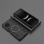 For Huawei nova 14 5G Magnetic Case Butterfly Armor Hollow Heat Dissipation PC + TPU Phone Cover
