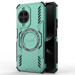 For Huawei nova 14 5G Magnetic Case Butterfly Armor Hollow Heat Dissipation PC + TPU Phone Cover
