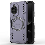 For Huawei nova 14 5G Magnetic Case Butterfly Armor Hollow Heat Dissipation PC + TPU Phone Cover