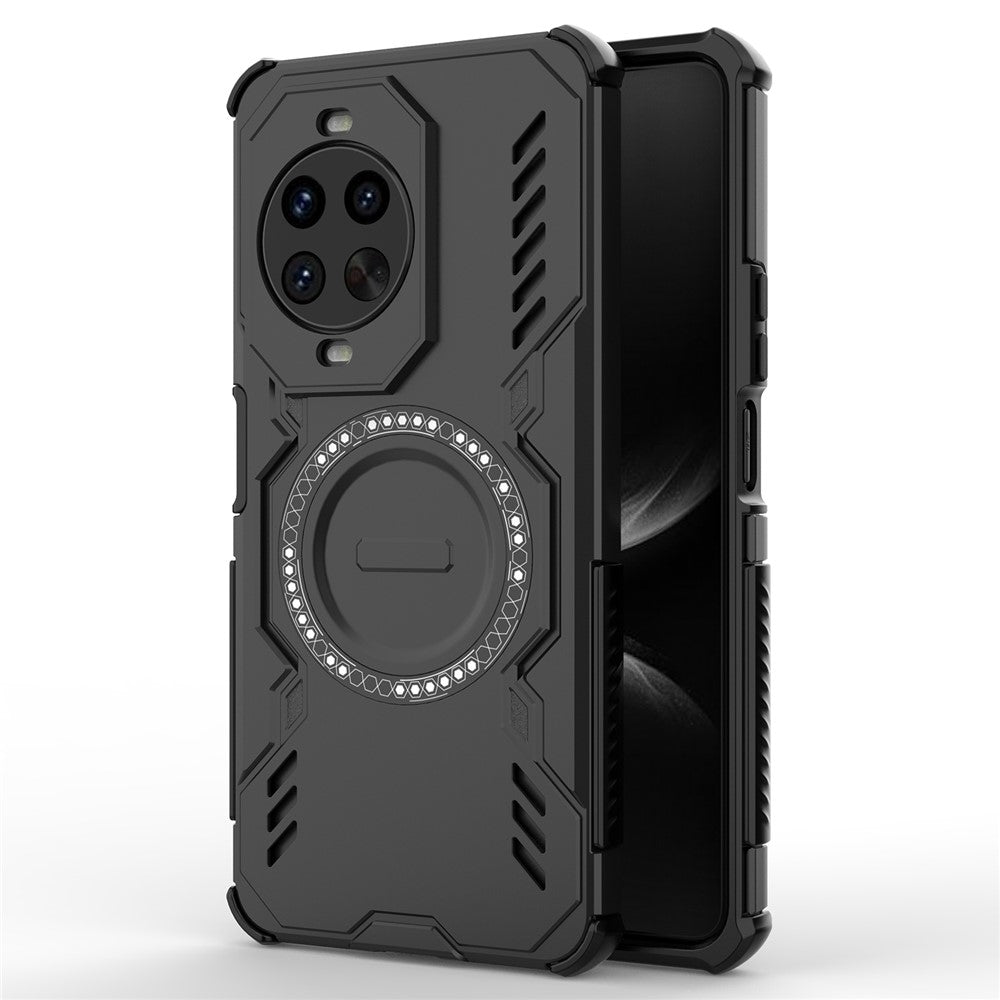 Huawei Nova 14 Pro 5G Magnetiskt Skal Butterfly Armor Hollow Värmeavledande PC + TPU mobilskal