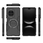 Huawei Nova 14 Pro 5G Magnetiskt Skal Butterfly Armor Hollow Värmeavledande PC + TPU mobilskal
