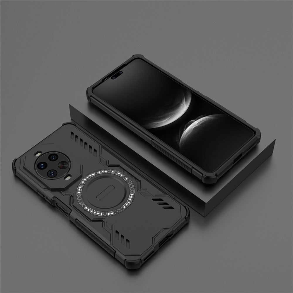 Huawei Nova 14 Pro 5G Magnetiskt Skal Butterfly Armor Hollow Värmeavledande PC + TPU mobilskal