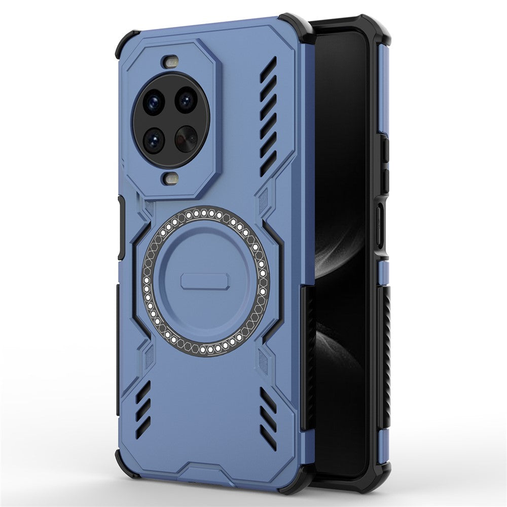 Huawei Nova 14 Pro 5G Magnetiskt Skal Butterfly Armor Hollow Värmeavledande PC + TPU mobilskal