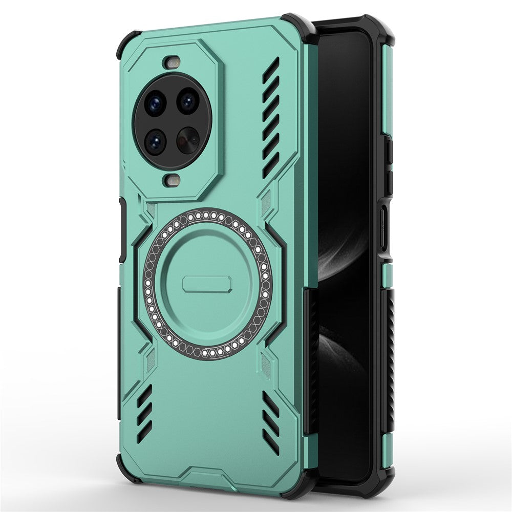 Huawei Nova 14 Pro 5G Magnetiskt Skal Butterfly Armor Hollow Värmeavledande PC + TPU mobilskal