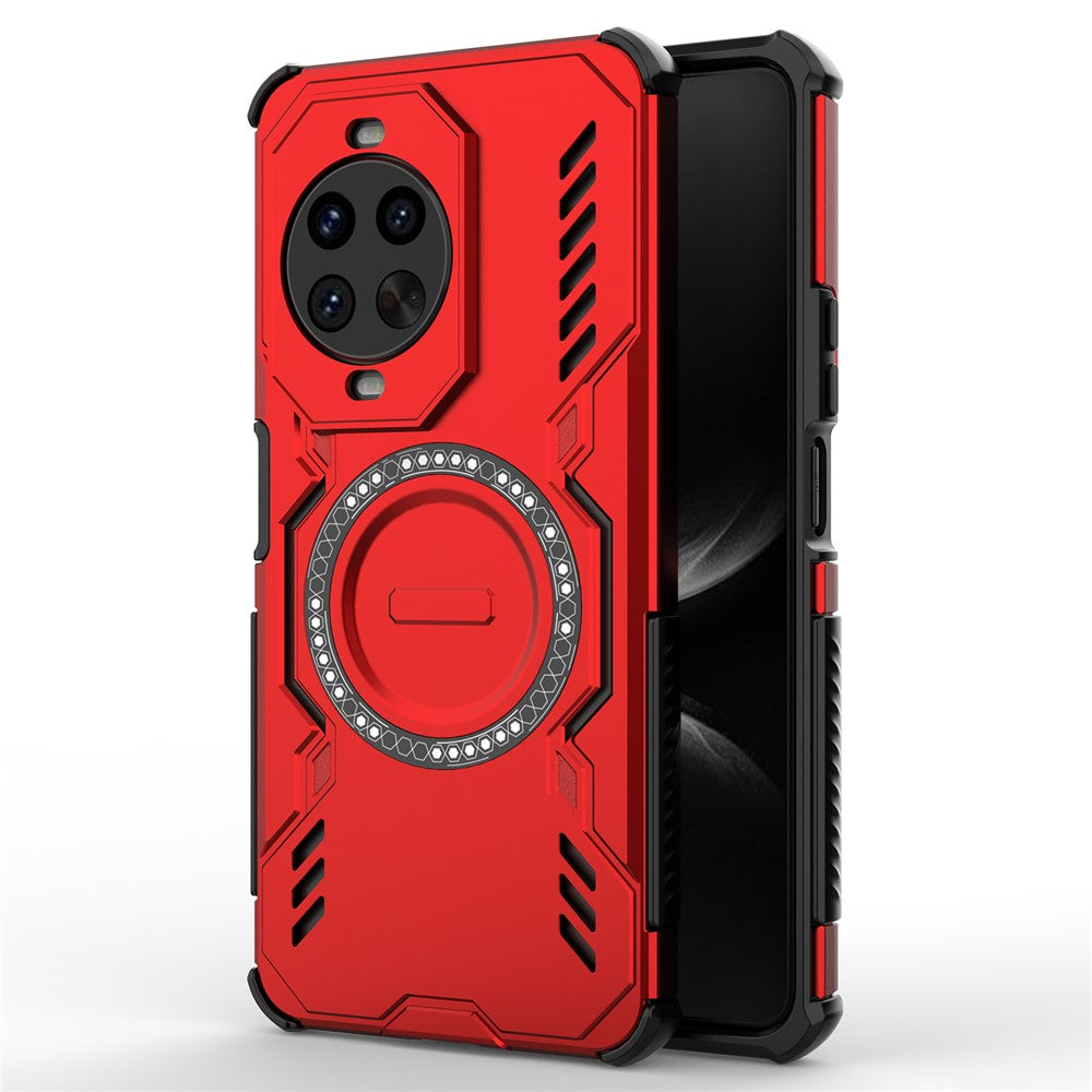 Huawei Nova 14 Pro 5G Magnetiskt Skal Butterfly Armor Hollow Värmeavledande PC + TPU mobilskal