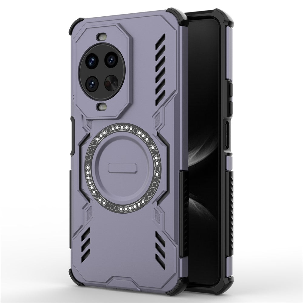 Huawei Nova 14 Pro 5G Magnetiskt Skal Butterfly Armor Hollow Värmeavledande PC + TPU mobilskal
