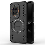 For Huawei nova 14 Ultra 5G Magnetic Case Butterfly Armor Hollow Heat Dissipation PC + TPU Phone Cover