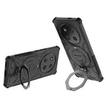 For Honor Magic7 Lite 5G / X9c 5G / X60 Pro 5G Magnetic Case Rotating Metal Kickstand Shockproof PC + TPU Phone Back Cover