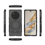 For Honor Magic7 Lite 5G / X9c 5G / X60 Pro 5G Magnetic Case Rotating Metal Kickstand Shockproof PC + TPU Phone Back Cover