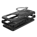 For Honor X60 5G  /  X9c Smart 5G Magnetic Case Rotating Metal Kickstand Shockproof PC + TPU Phone Back Cover