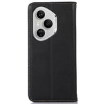 KHAZNEH For Honor 400 Pro 5G (Global) Case Wallet Genuine Cow Leather Phone Cover Nappa Texture