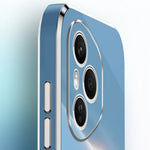 XINLI For Honor 400 Pro 5G (Global) Case TPU Phone Cover with Electroplating Frame