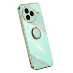 XINLI For Xiaomi Civi 5 Pro 5G Case Ring Kickstand Electroplating TPU Phone Cover