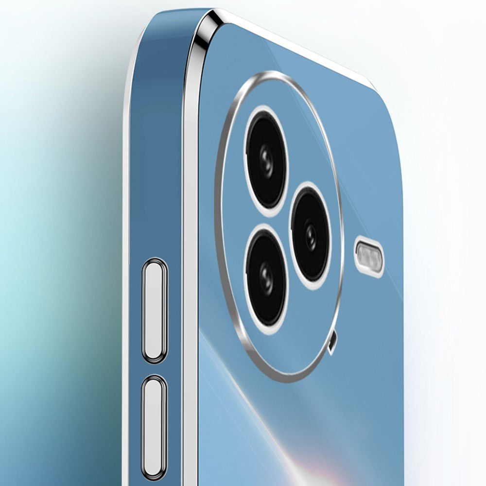 XINLI For Xiaomi Civi 5 Pro 5G Case Ring Kickstand Electroplating TPU Phone Cover