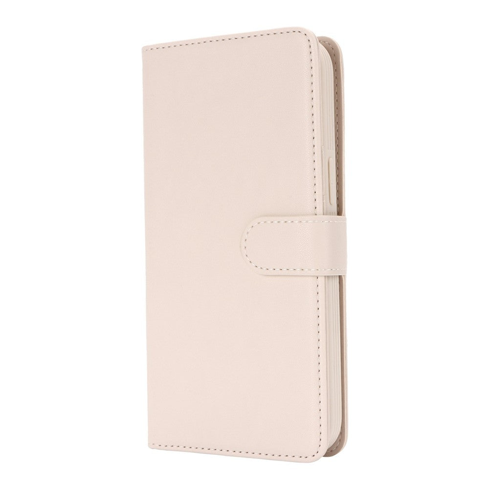 Til iPhone 15 Plus / 14 Plus Cover med kortholder Kompatibel med MagSafe Anti-Drop Aftageligt Telefoncover i PU-læder