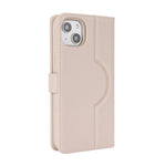 Til iPhone 15 Plus / 14 Plus Cover med kortholder Kompatibel med MagSafe Anti-Drop Aftageligt Telefoncover i PU-læder