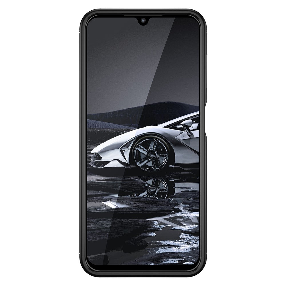 Samsung Galaxy A14 5G / 4G Kolfiberstruktur TPU mobilskal Fallsäkert Reptåligt Fodral