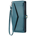 For Motorola Edge 60 Pro 5G Leather Case with Wrist Strap Wallet Stand Phone Cover