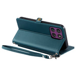 For Motorola Edge 60 Pro 5G Leather Case with Wrist Strap Wallet Stand Phone Cover